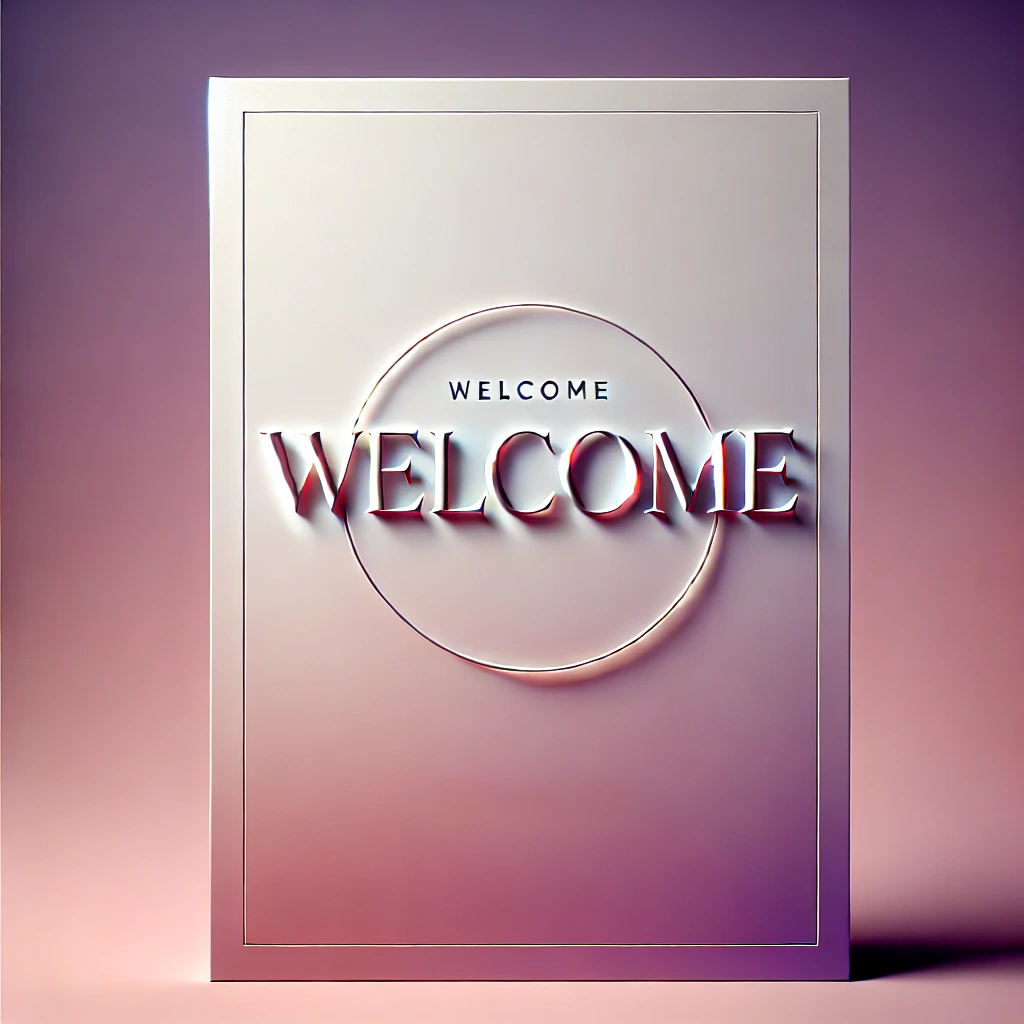 dalle-2024-12-04-19.19.47---a-minimalist-and-modern-design-featuring-the-word-'welcome'-in-bold,-elegant-text-at-the-center-of-the-image.-the-background-is-a-smooth-gradient-of-p.webp